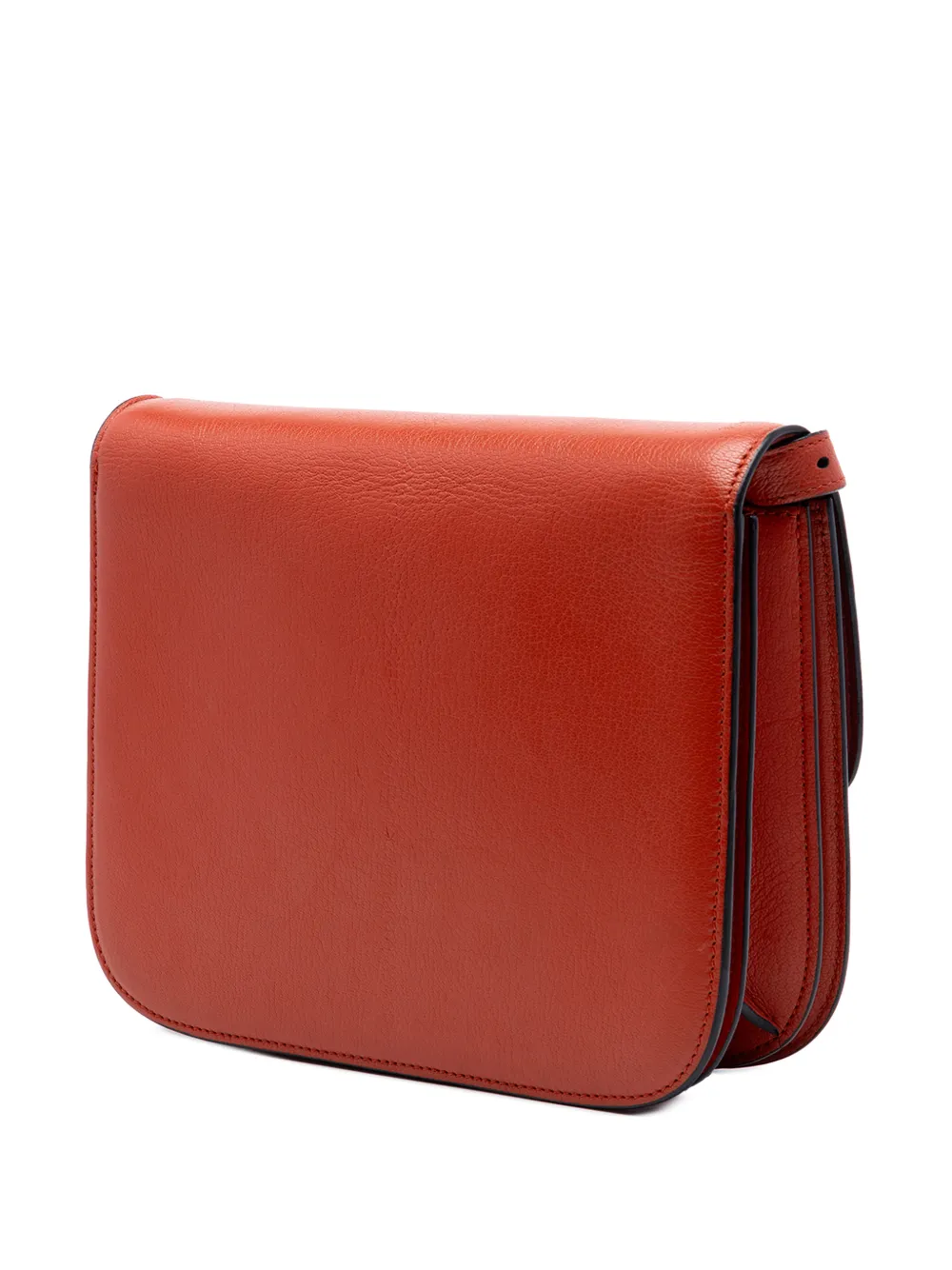 Celine Pre-Owned 2016 Medium Calfskin Classic Box Crossbody Bag