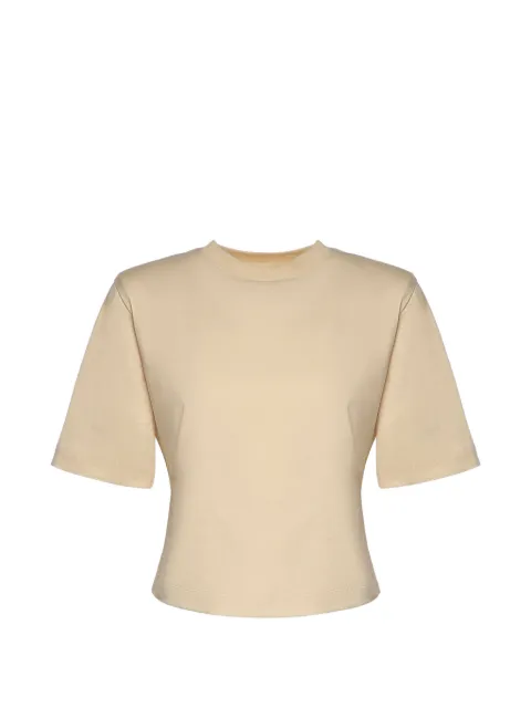 Nineminutes padded-shoulder T-shirt