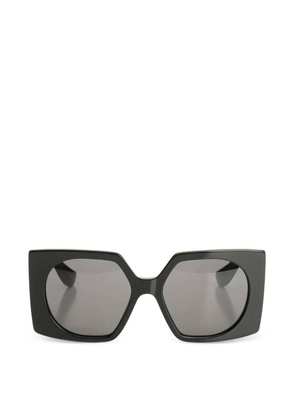 VALENTINO GARAVANI EYEWEAR VLogo square-frame sunglasses - Schwarz