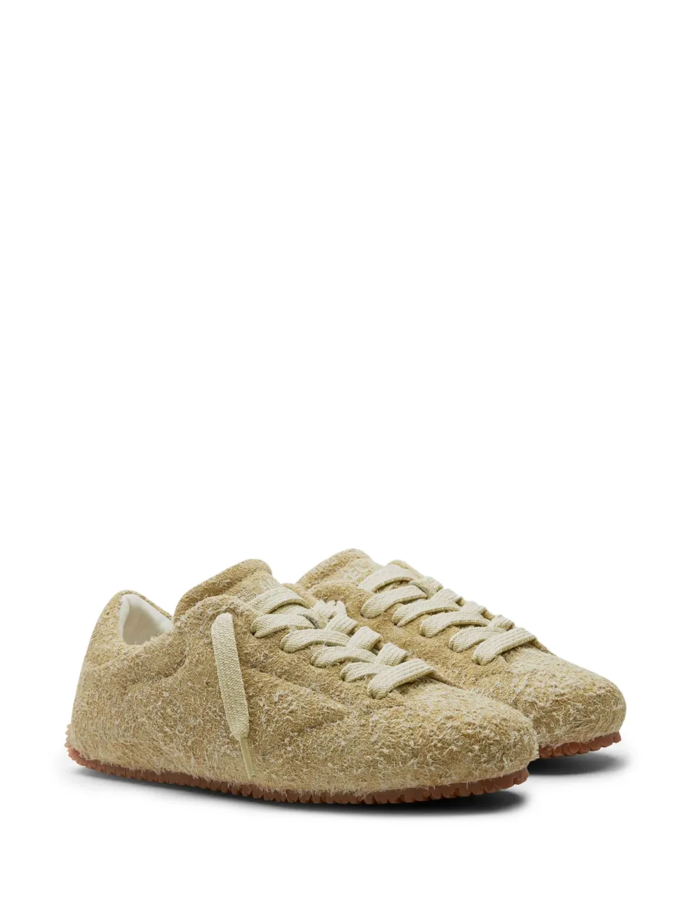 Axel Arigato Tact textured lace-up sneakers Beige