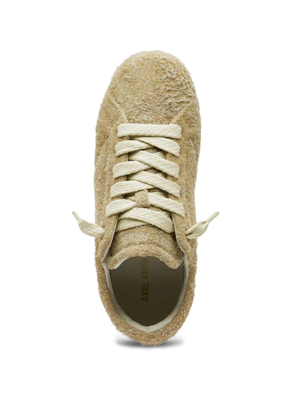 Axel Arigato Tact textured lace-up sneakers Beige