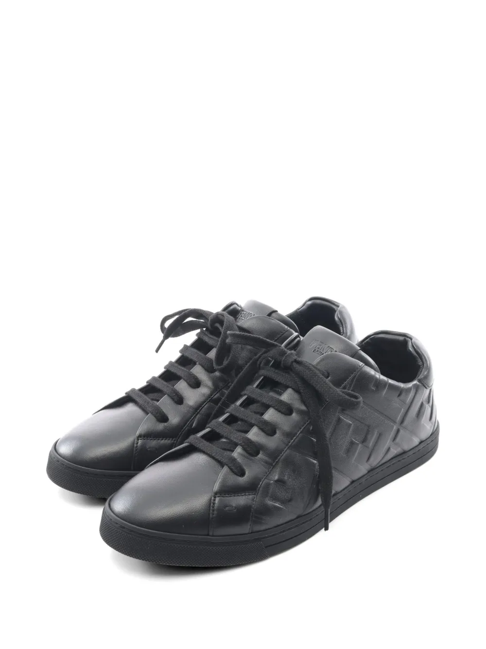 Fendi Pre-Owned 2010s FF pattern sneakers - Schwarz