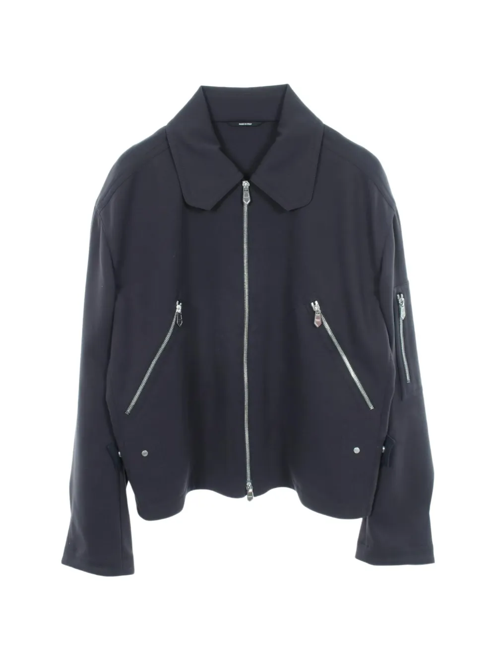 Hermès Pre-Owned Giacca con zip - Blu