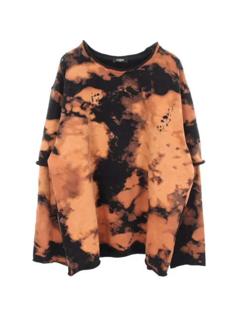 Balmain Pre-Owned sudadera con motivo tie-dye