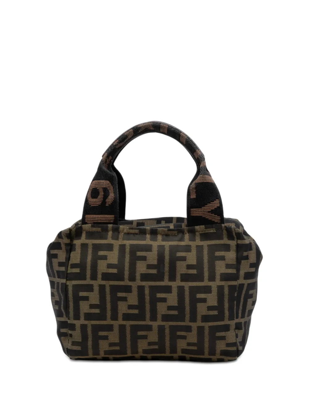 Fendi Pre-Owned 2000-2010 Mini Zucca Canvas handbag - Braun