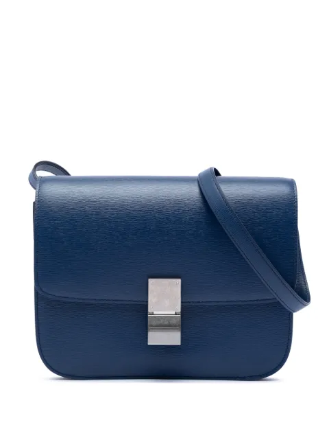 Celine Pre-Owned bolsa crossbody Classic Box mediana de piel de becero 2018
