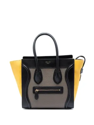 Celine Pre-Owned Luggage ハンドバッグ マイクロ | ブラウン