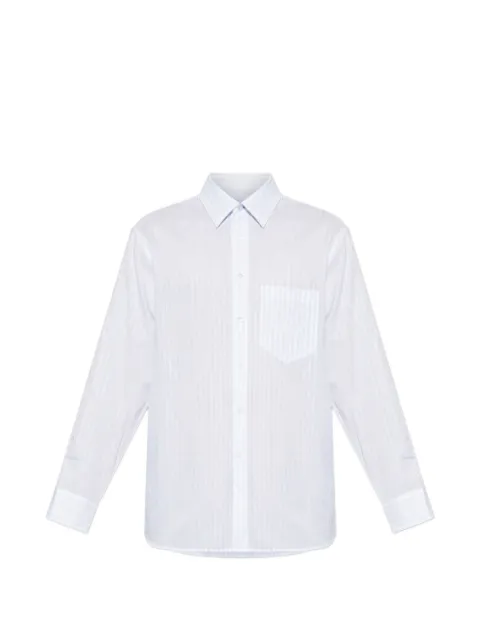 Paul Smith camisa a rayas de algodón