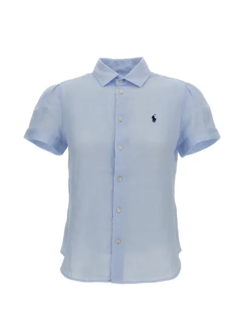 Polo Ralph Lauren embroidered-logo short-sleeved shirt