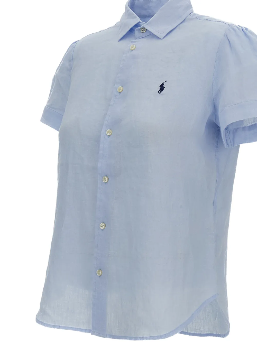 Polo Ralph Lauren Overhemd met geborduurd logo Blauw