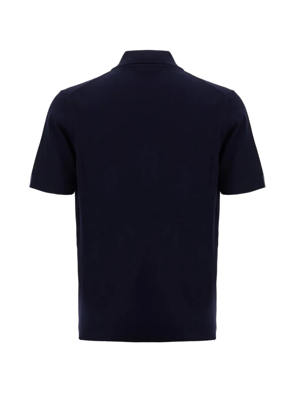 Panicale Polo Con Detalle De Rayas - Azul 