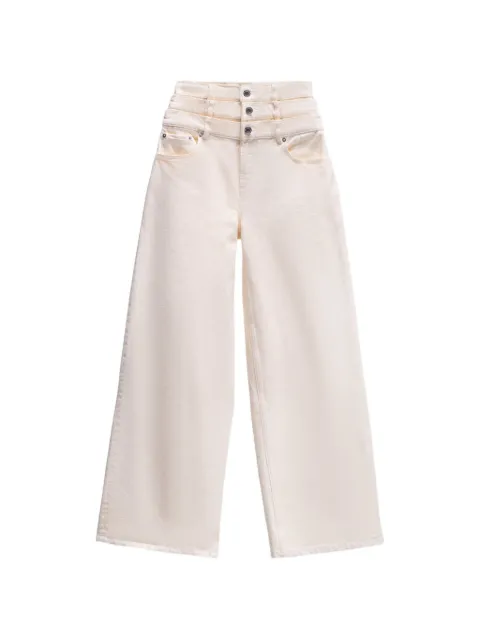 Viktor & Rolf multi-layered jeans