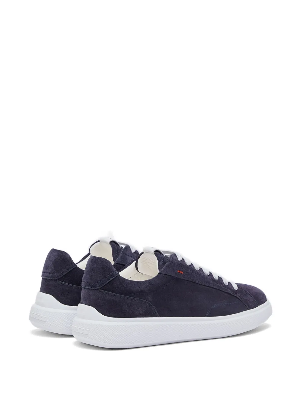 Peuterey Quarter 01 leren sneakers Blauw