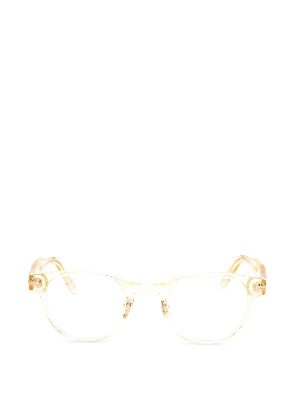 TOM FORD Eyewear round-frame glasses - Giallo