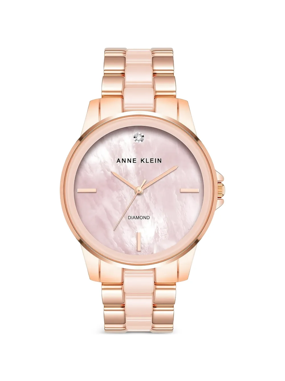 ANNE KLEIN diamond 38mm watch - Rosa