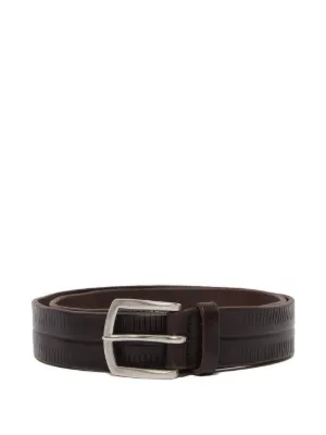 Orciani Braided Leather Belt | Brown | FARFETCH FI display picture 1