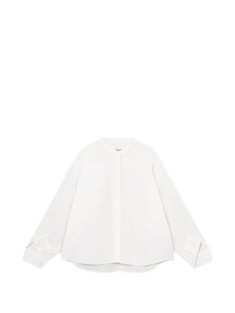 SoSUE New York band-collar blouse