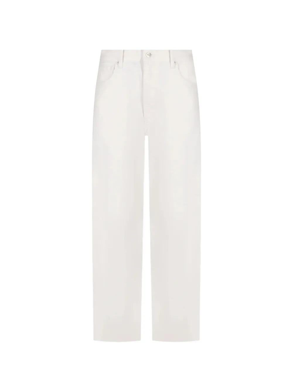 PAIGE straight-leg jeans - Toni neutri