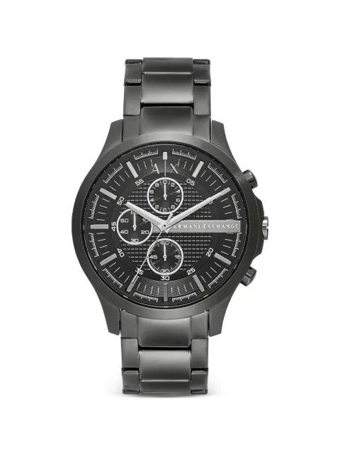 Armani Exchange logo-detail 46mm watch
