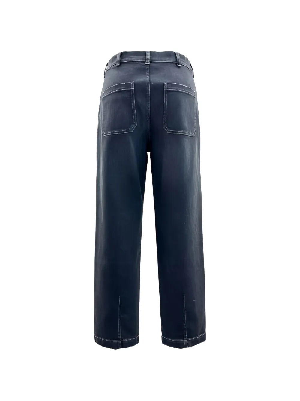 Eleventy contrast-stitch jeans Zwart