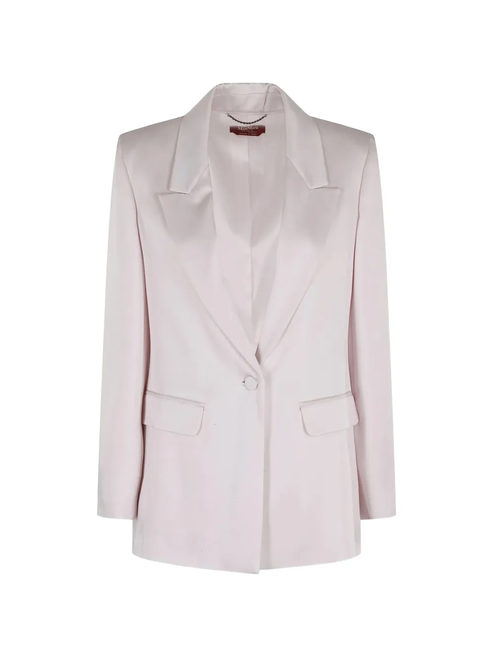 Max Mara peak-lapel single-breasted blazer - Rosa