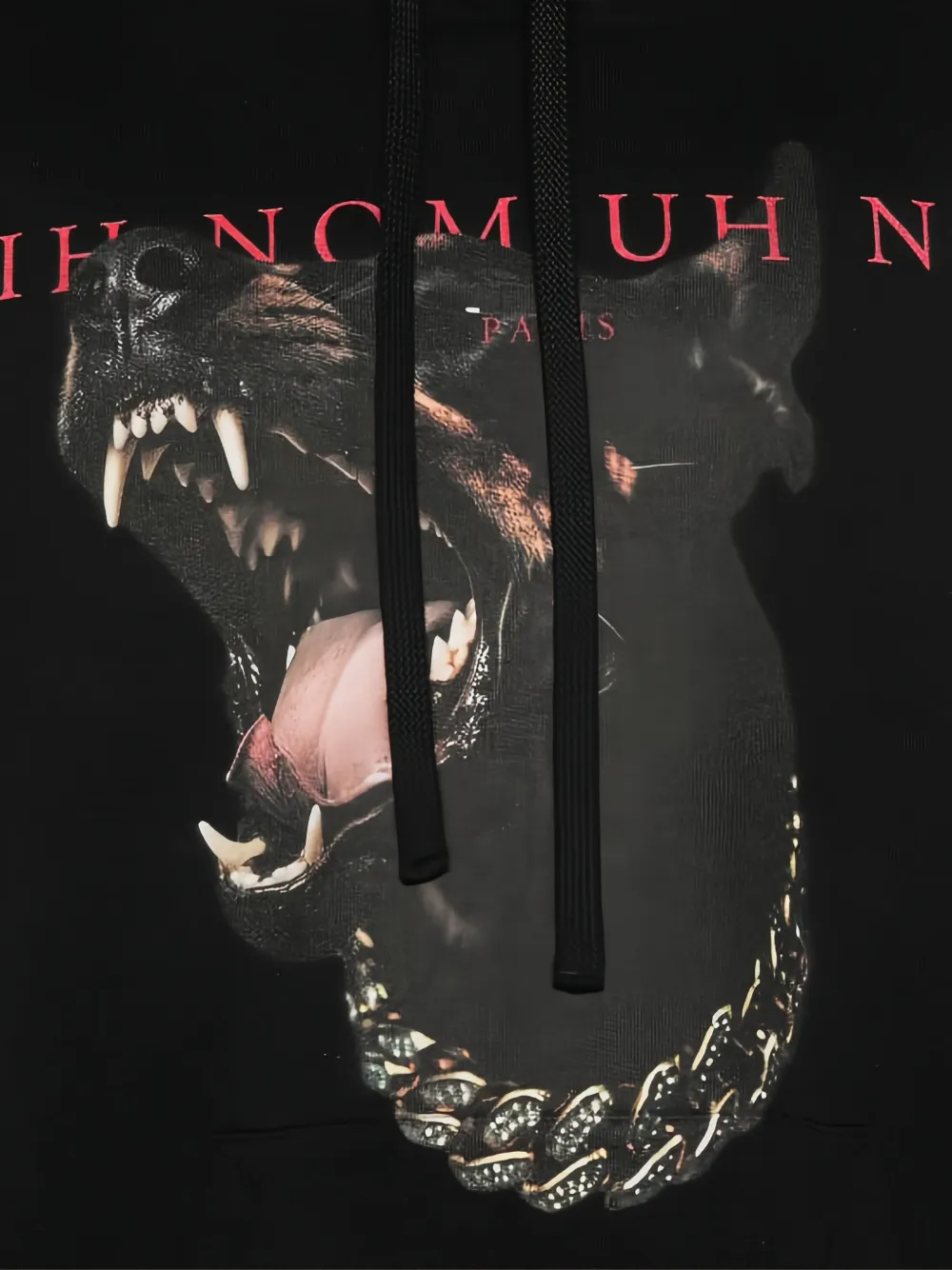Ih Nom Uh Nit Hoodie met print Zwart