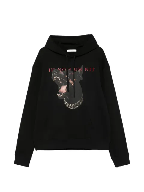 Ih Nom Uh Nit graphic-print drawstring hoodie