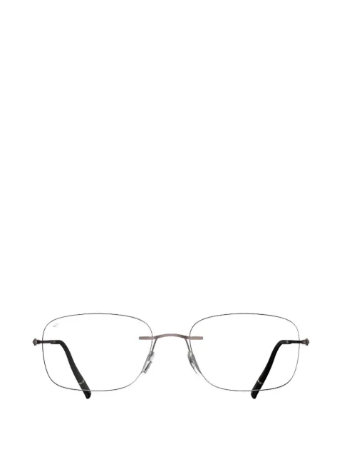 Silhouette rimless rectangle-frame glasses
