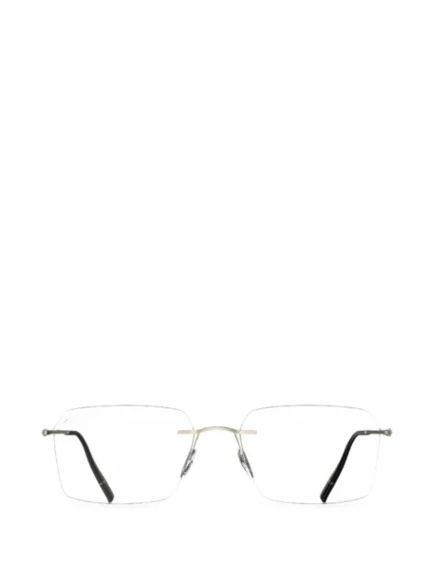 Silhouette rectangle-frame glasses