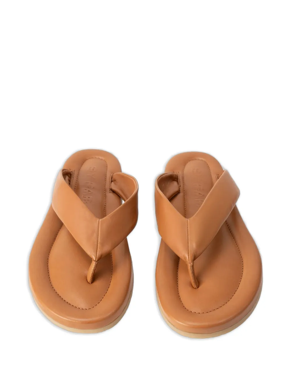 BY FAR Dasha 2.0 padded sandals Bruin