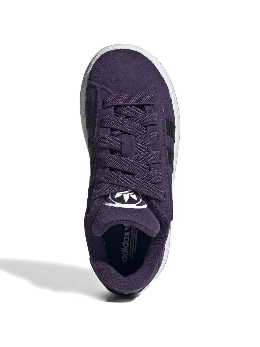 adidas Kids Campus 00s leather sneakers Paars