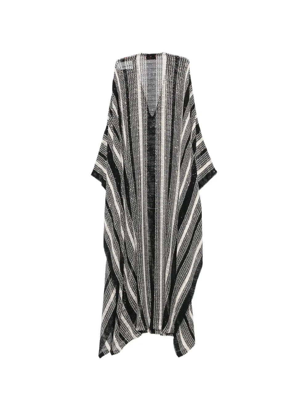 Missoni Tuniek met lange mesh Grijs