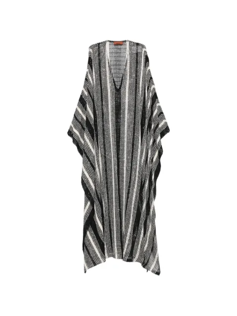 Missoni long mesh caftan cover-up