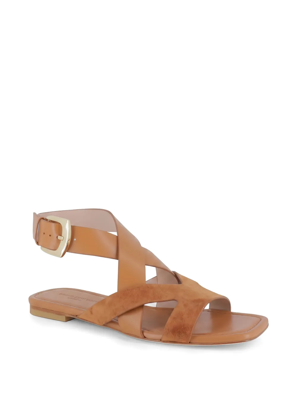 Stuart Weitzman crossover-strap sandals Bruin