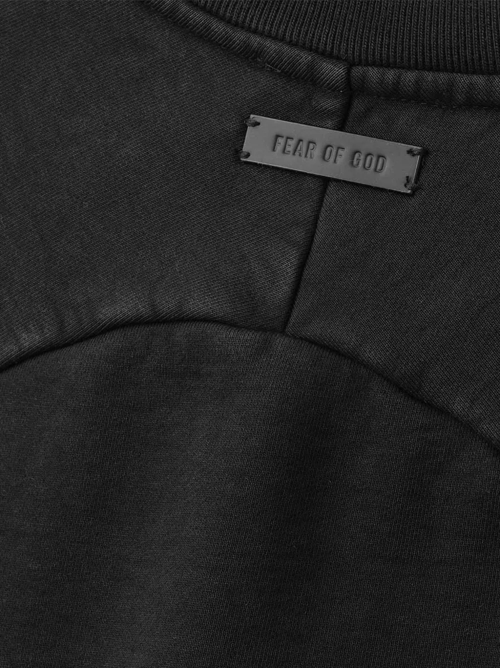 Fear Of God Sweater met logoplakkaat Zwart