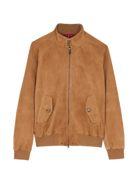 Baracuta G9 slim-fit leather jacket