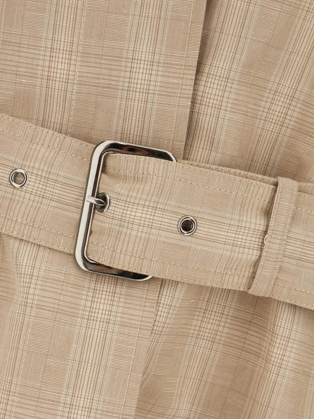 Iceberg Geruite jas Beige