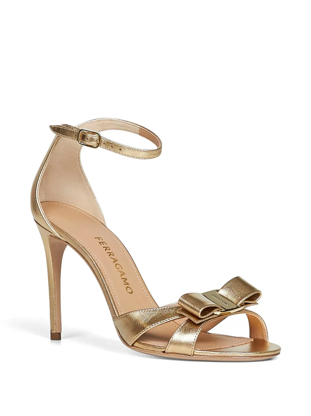 Ferragamo Vara bow sandals Goud