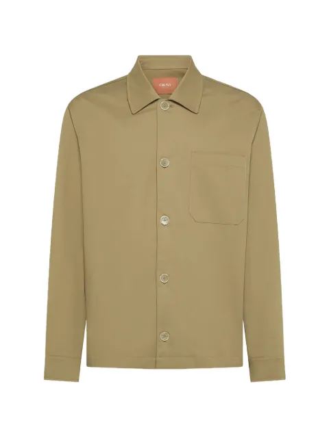 Cruna Cardiff pocket-detail overshirt