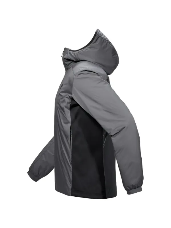 Arc'teryx Atom logo-embroidered Hooded Jacket | Grey | FARFETCH