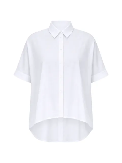 Max Mara short-sleeve poplin shirt