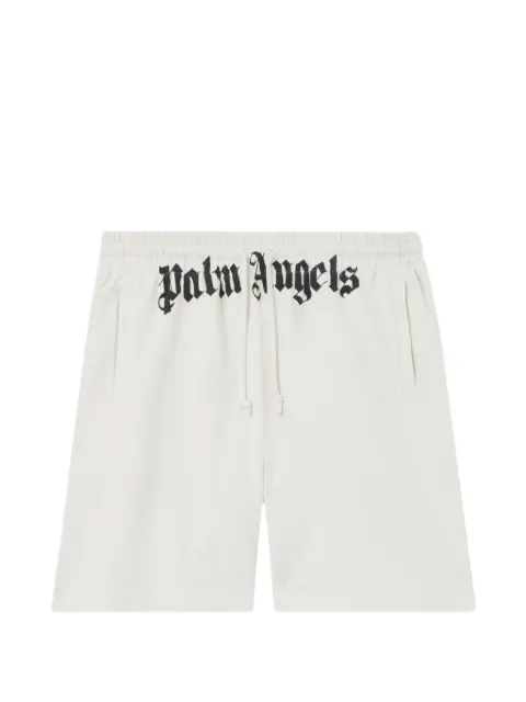 Palm Angels bermudas con logo estampado