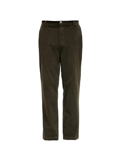 Osklen Calça de veludo cotelê
