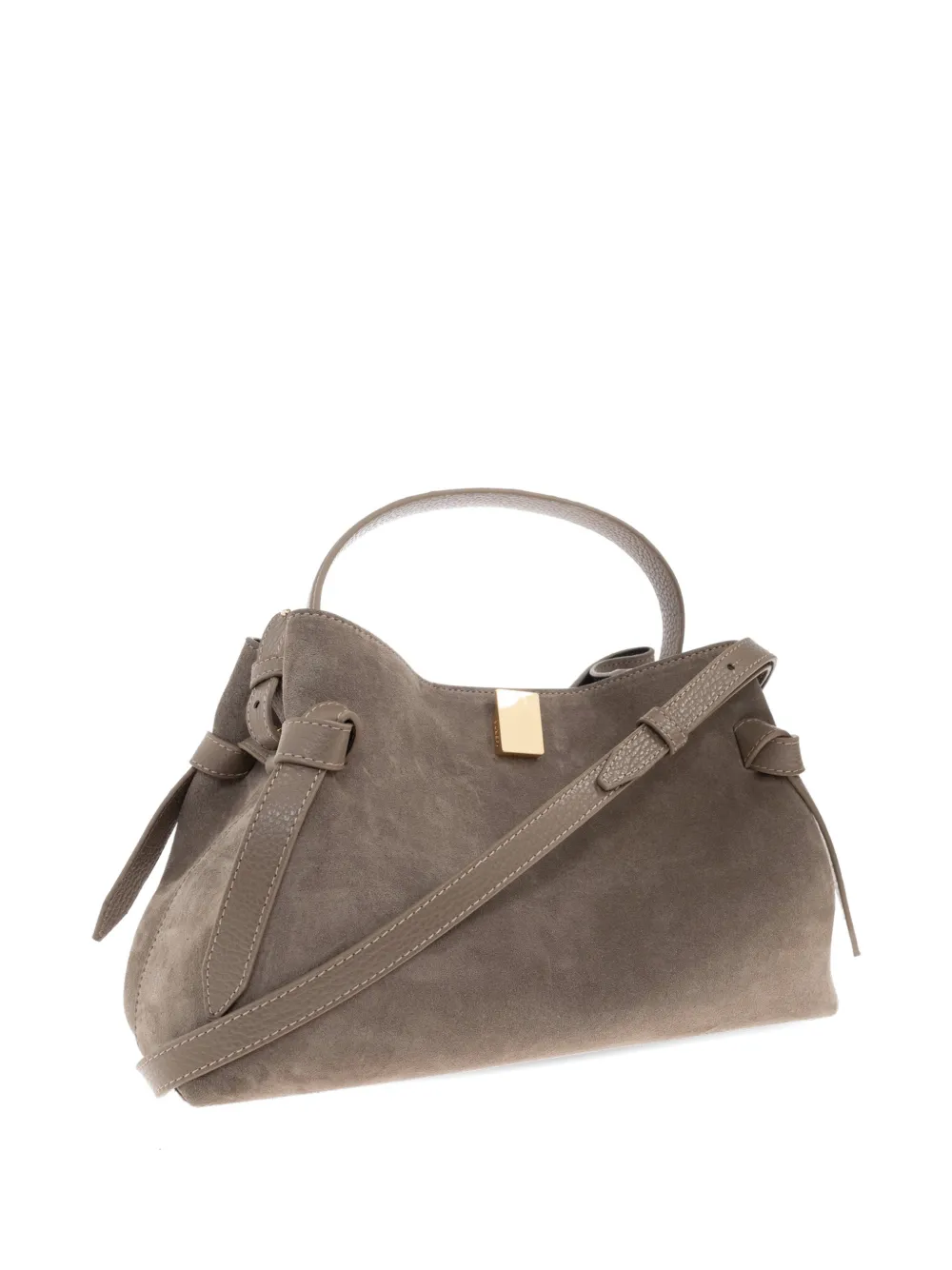 Yuzefi Gyoza suède shopper Bruin