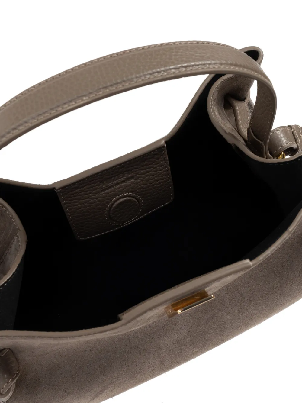 Yuzefi Gyoza suède shopper Bruin
