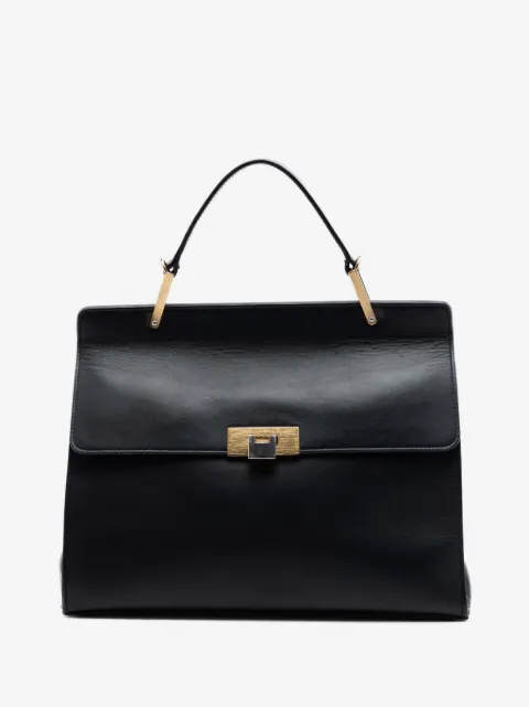 Balenciaga Pre-Owned 2014 Leather Le Dix Cartable Top Handle Bag satchel