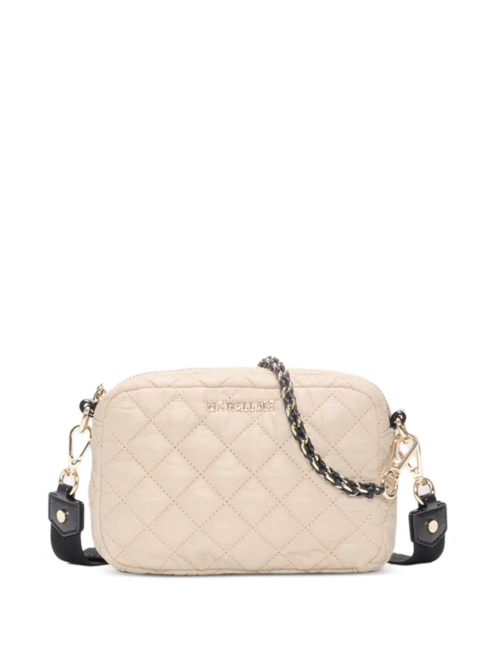 Mz Wallace Crosby quilted crossbody bag - Toni neutri