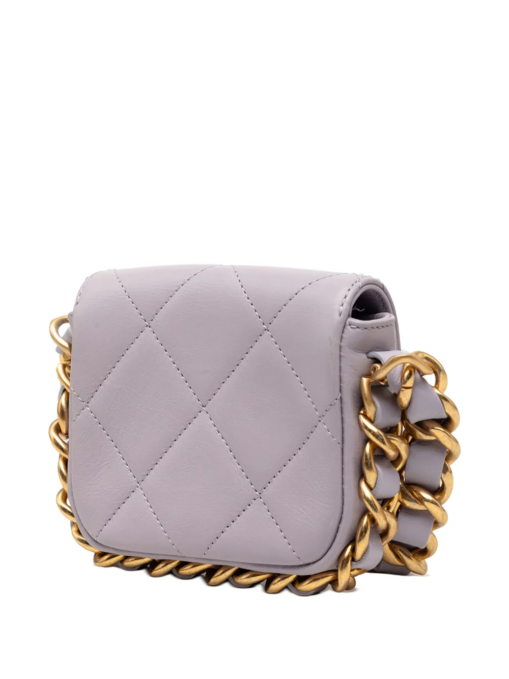 CHANEL Pre-Owned 2021-2026 ミニ マトラッセ カーフスキン