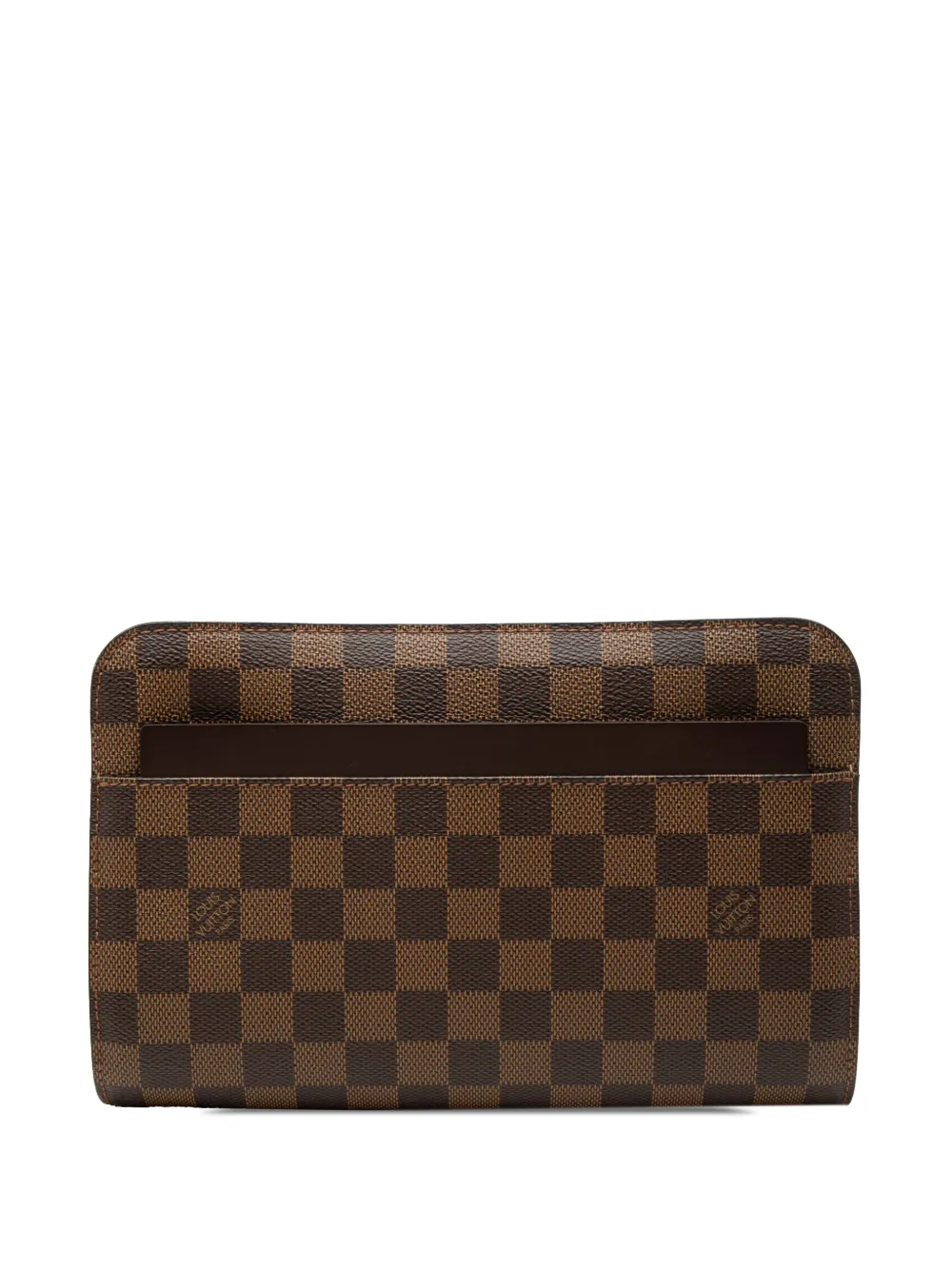 Louis Vuitton Pre-Owned 2005 Damier Ebene Saint Louis Pochette clutch bag - Brown