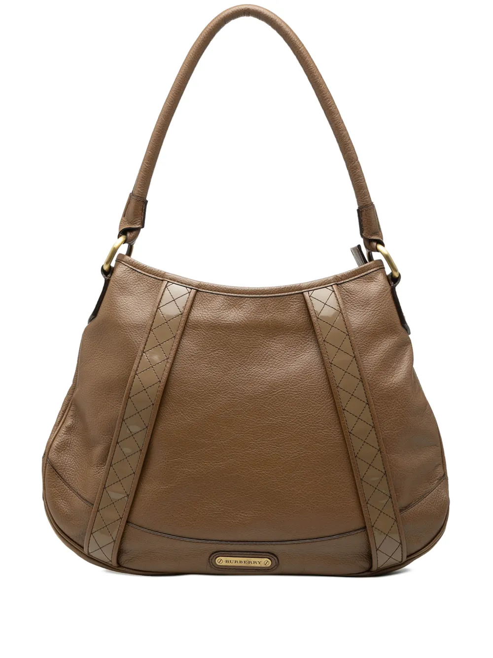 Burberry Pre-Owned 2000-2017 Leather shoulder bag - Braun